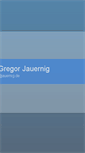 Mobile Screenshot of jauernig.de